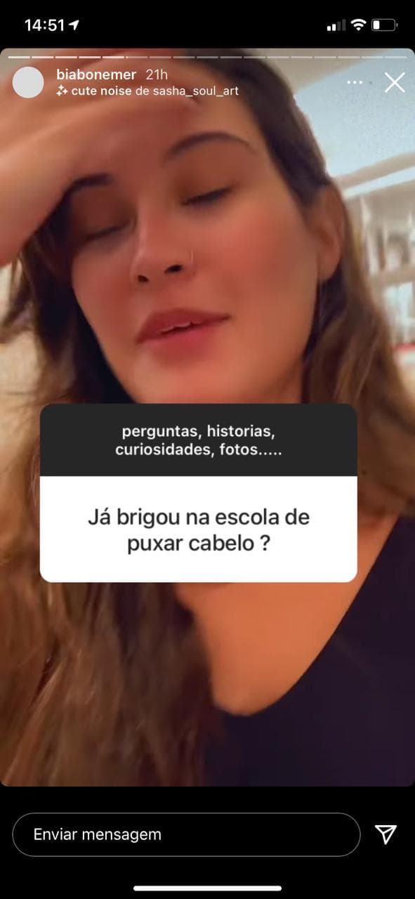 Bia Bonemer escancara realidade nas redes sociais (Reprodução) Bia Bonemer escancara realidade nas redes sociais (Reprodução)