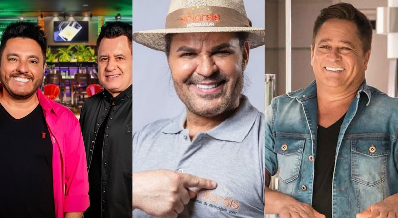 Bruno, Marrone, Eduardo Costa e Leonardo (Foto: Montagem/TV Foco) Bruno, Marrone, Eduardo Costa e Leonardo (Foto: Montagem/TV Foco)