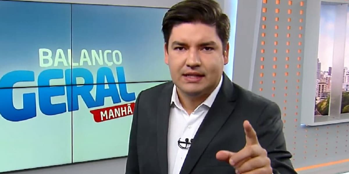 Bruno Peruka, apresentador do Balanço Geral, é desligado de vez da Record TV (Foto: Reprodução/RecordTV) Bruno Peruka, apresentador do Balanço Geral, é desligado de vez da Record TV (Foto: Reprodução/RecordTV)
