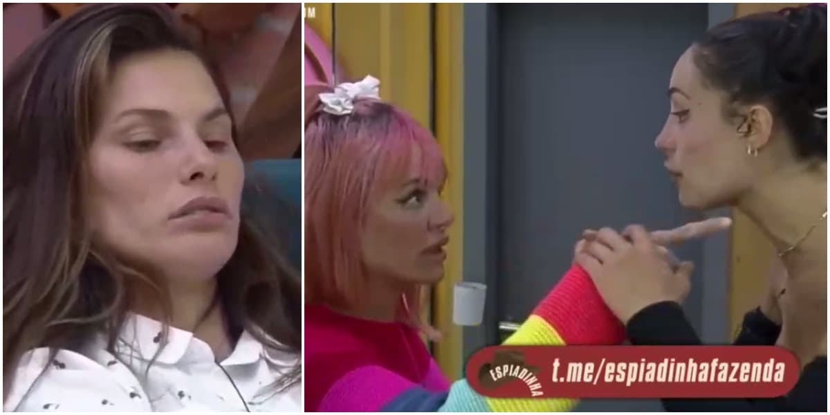 Teve briga feia entre Aline e Valentina após comentário de Dayane - Foto: Reproduçaõ Teve briga feia entre Aline e Valentina após comentário de Dayane - Foto: Reproduçaõ