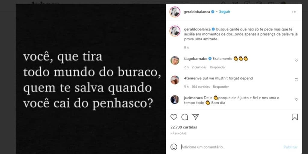 Geraldo Luís expõe puxada de tapete, é descartado pela Record e arrancado de programa na emissora: "Buraco" Geraldo Luís expõe puxada de tapete, é descartado pela Record e arrancado de programa na emissora: "Buraco"