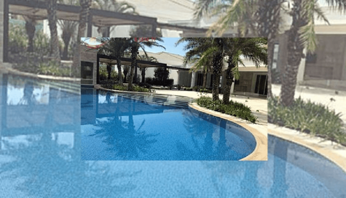 Piscina da Mansão (Foto: Divulgação) Piscina da Mansão (Foto: Divulgação)