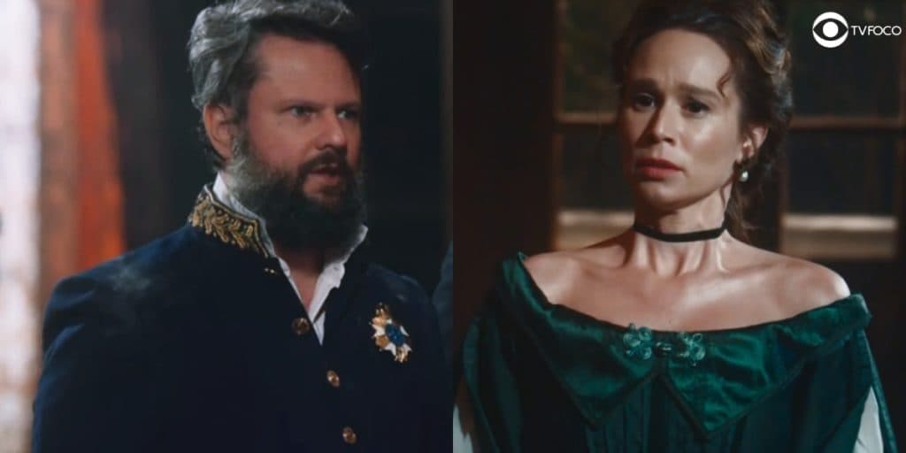 Novela Nos Tempos do Imperador: Passado de Luísa com homem é exposto, Pedro se decepciona e cobra: "Você esconde de mim?"