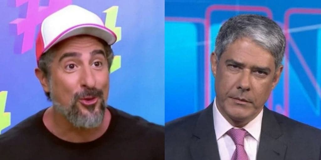 William Bonner sobre Marcos Mion trabalhar na Globo: "Festejamos a sua vinda"