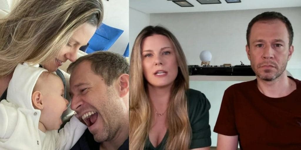 Tiago Leifert é apoiado por famosos após revelar câncer raro da filha