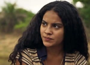 Muda (Bella Campos) em Pantanal; atriz afirma que personagem abusa do seu poder no folhetim (Foto: Reprodução / Globo) Muda (Bella Campos) em Pantanal; atriz afirma que personagem abusa do seu poder no folhetim (Foto: Reprodução / Globo)