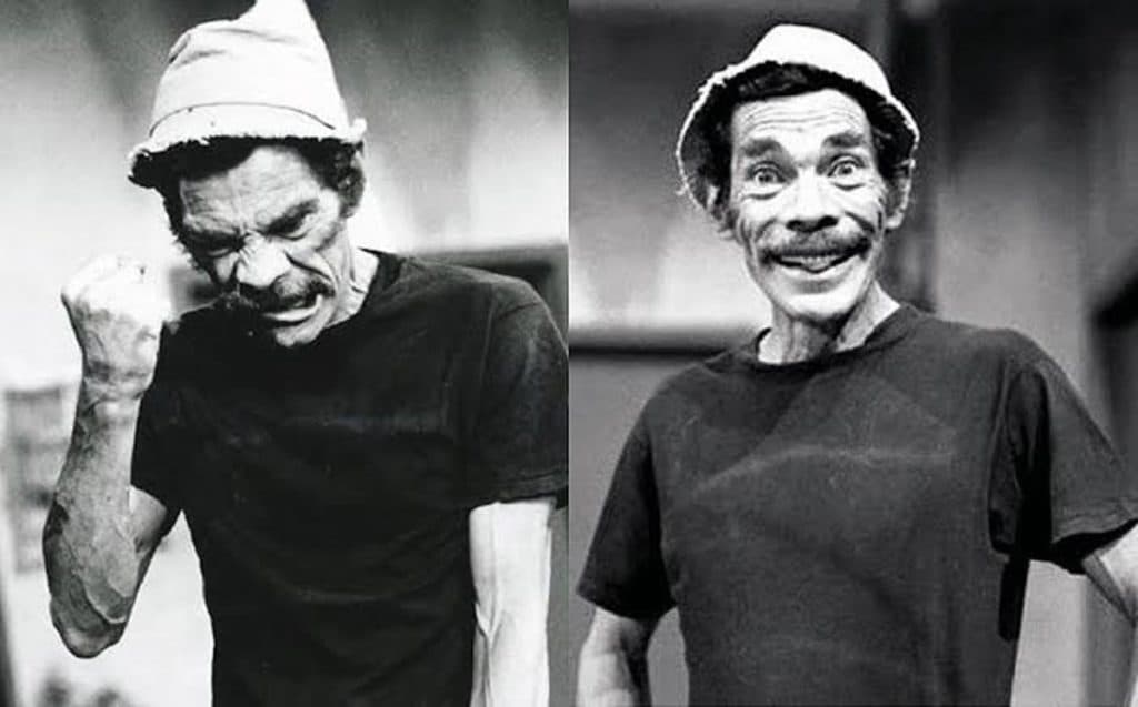 Seu Madruga era interpretado pelo ator veterano de cinema, Ramón Valdés Seu Madruga era interpretado pelo ator veterano de cinema, Ramón Valdés