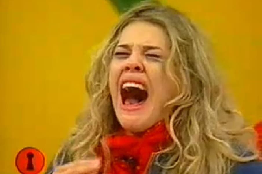 Bárbara Paz logo após saber que venceu o reality do SBT (Foto: Divulgação) Bárbara Paz logo após saber que venceu o reality do SBT (Foto: Divulgação)