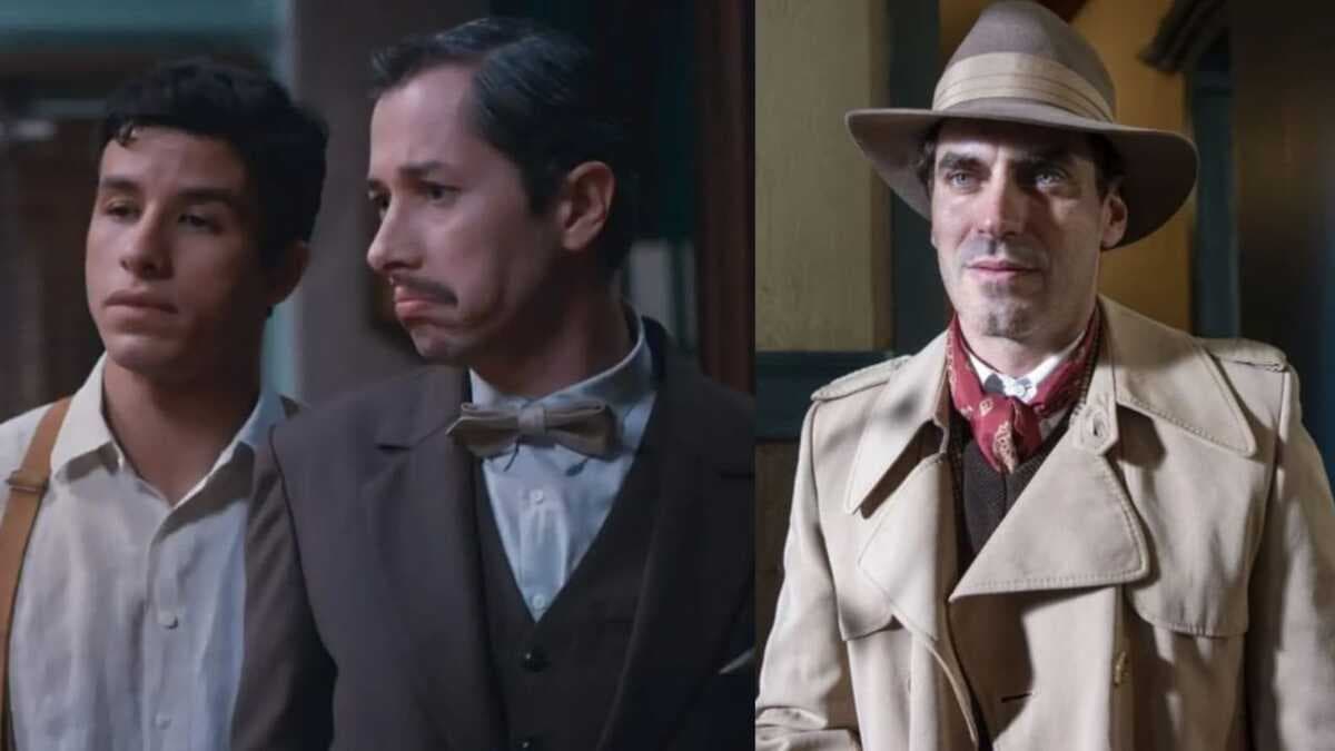 Além da Ilusão: Leopoldo tem uma queda por Inácio, mas se apaixona por Plínio (Foto: Reprodução/Montagem) Além da Ilusão: Leopoldo tem uma queda por Inácio, mas se apaixona por Plínio (Foto: Reprodução/Montagem)