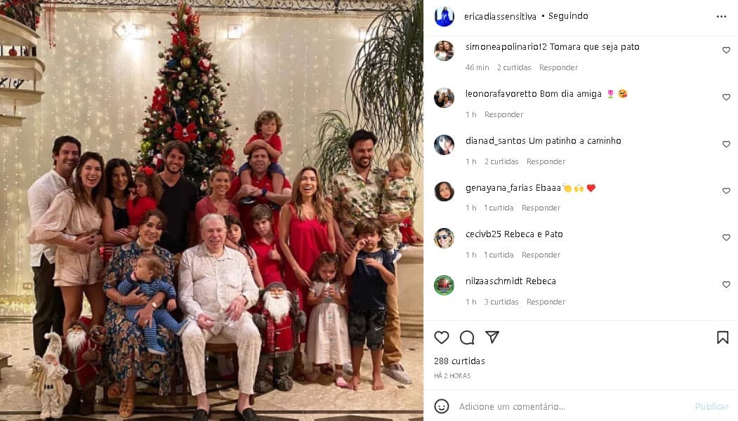 Sensitiva anunciou gravidez na família Abravanel e fãs torcem por Pato e Rebeca (Foto: Reprodução) Sensitiva anunciou gravidez na família Abravanel e fãs torcem por Pato e Rebeca (Foto: Reprodução)