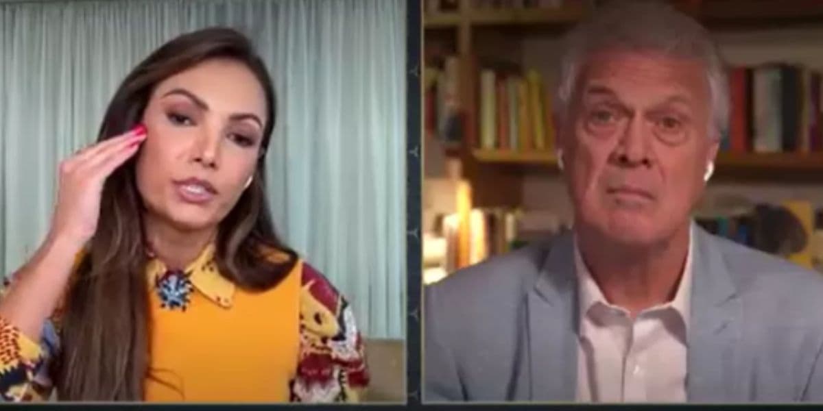 Patrícia Poeta relembra momentos emocionantes da sua carreira em entrevista ao Conversa com Bial - Reprodução Tv Globo Patrícia Poeta relembra momentos emocionantes da sua carreira em entrevista ao Conversa com Bial - Reprodução Tv Globo