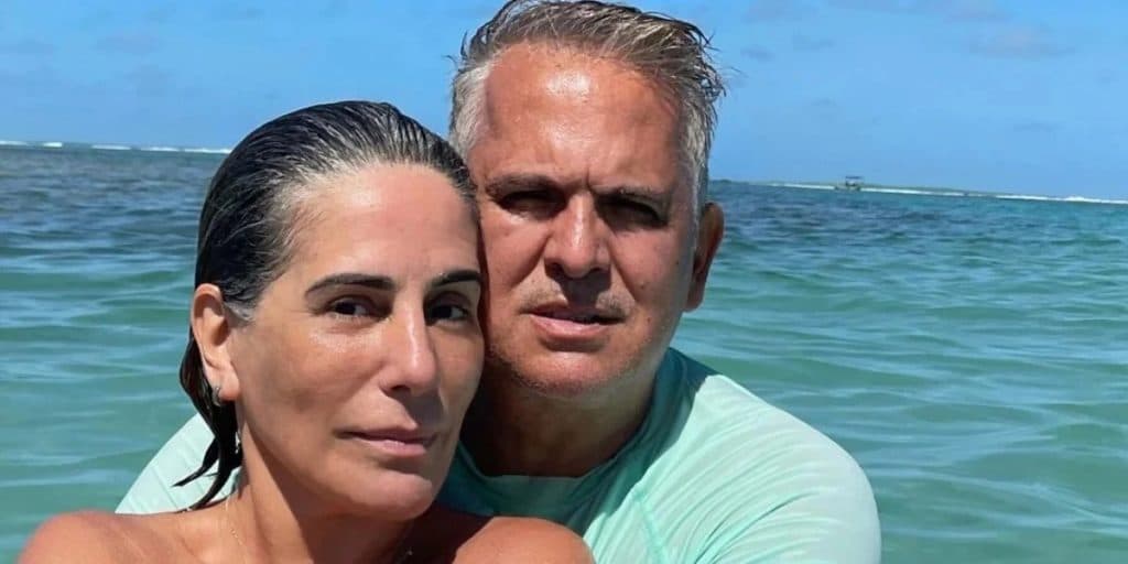 Glória Pires expõe Orlando Morais, entrega série de imagens e confirma: "Tive a sorte de encontrar"