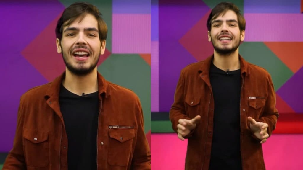 Depois de se ausentar do Faustão na Band, João Guilherme estreia em novo canal sem o pai: "Muito orgulho"