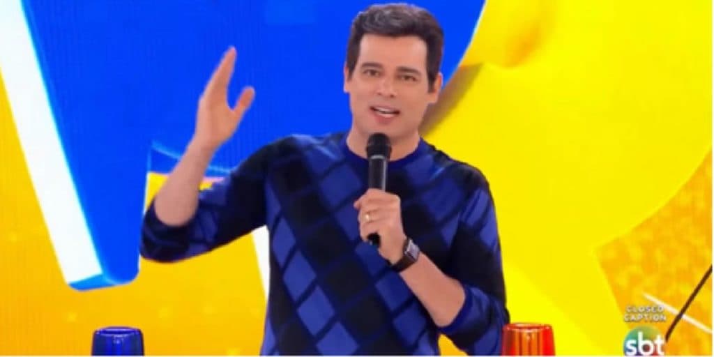 Celso Portiolli vê mulher reclamar dos seus cabelos brancos e faz revelação: "É peruca"