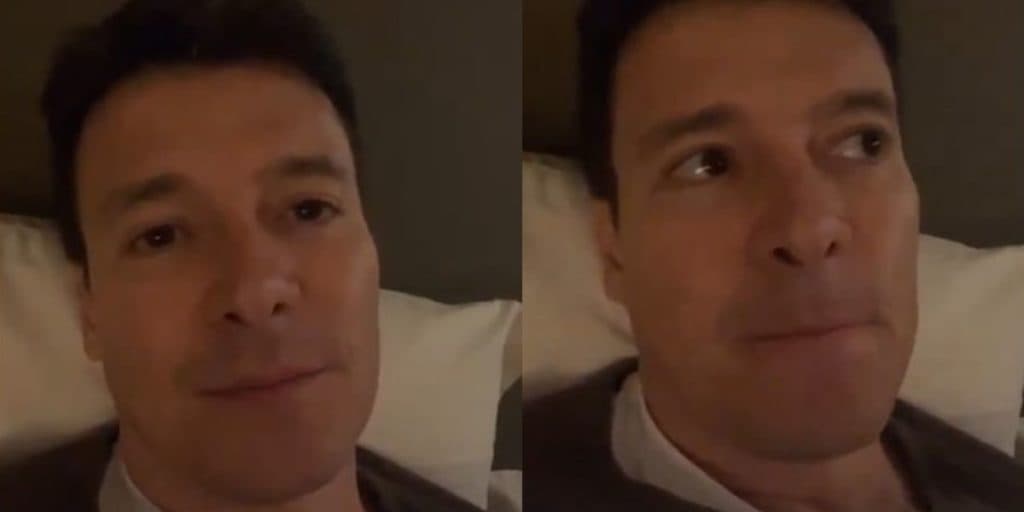 Rodrigo Faro faz depoimento, diz estar sozinho em mansão gigante e entrega que ficou só: “So pra deixar claro”