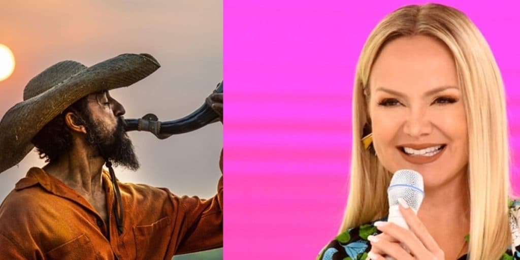 Eliana se rende ao sucesso da novela "Pantanal" e leva famosa para tocar berrante em seu palco no SBT