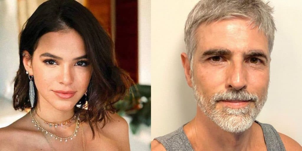 Bruna Marquezine recebe questionamento inesperado de Reynaldo Gianecchini e rebate: "Que pergunta é essa?"