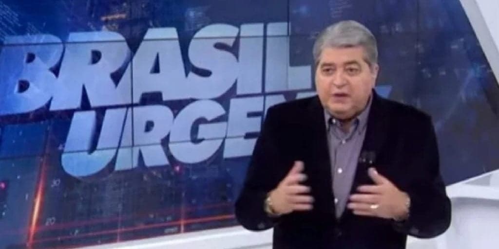 Datena confessa problema por conta de doença e passa mal na hora: "Está ficando cada vez mais"