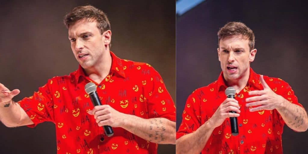 Léo Lins faz piada sobre assassinato de Marielle Franco, morta a tiros, e é detonado: "Vazando pelos furos"