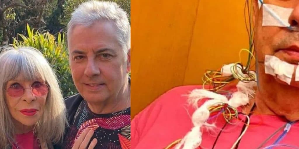 Marido de Rita Lee surge envolto por fios e equipamento, fala de diagnóstico e confirma: "Aí vamos nós"