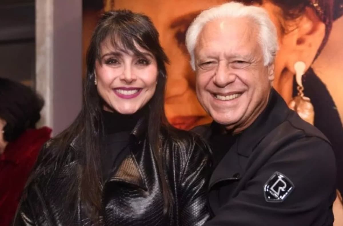 Antônio Fagundes e Alexandra Martins (Foto: Reprtodução)