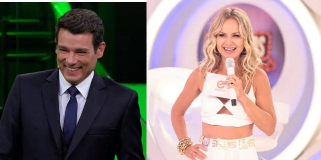 Celso Portiolli 'incorpora' Eliana em vídeo: "Achei que minha risada fosse ruim, mas a sua é pior"