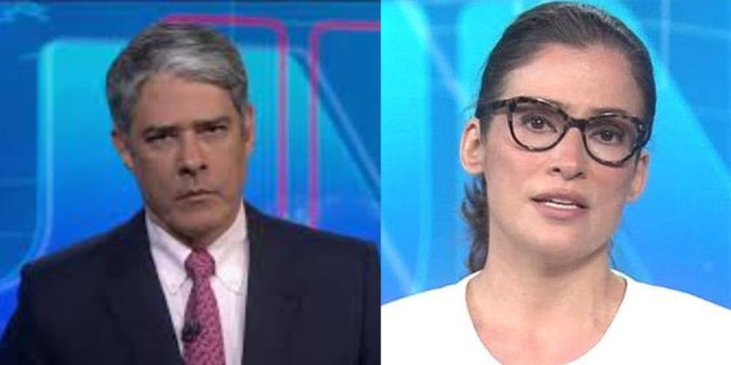 Bonner e Renata comandam JN bem mais curto e dão triste notícia ocorrida no Brasil
