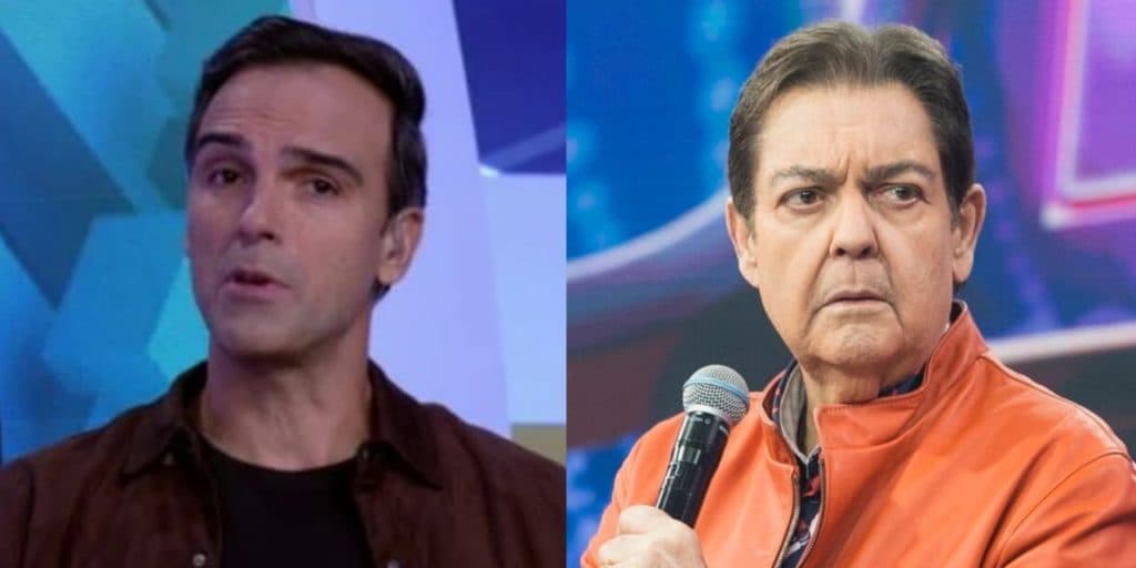 Faustão fala sobre Tadeu Schmidt na Band e entrega passado: "Ninguém dava muita bola pra ele"
