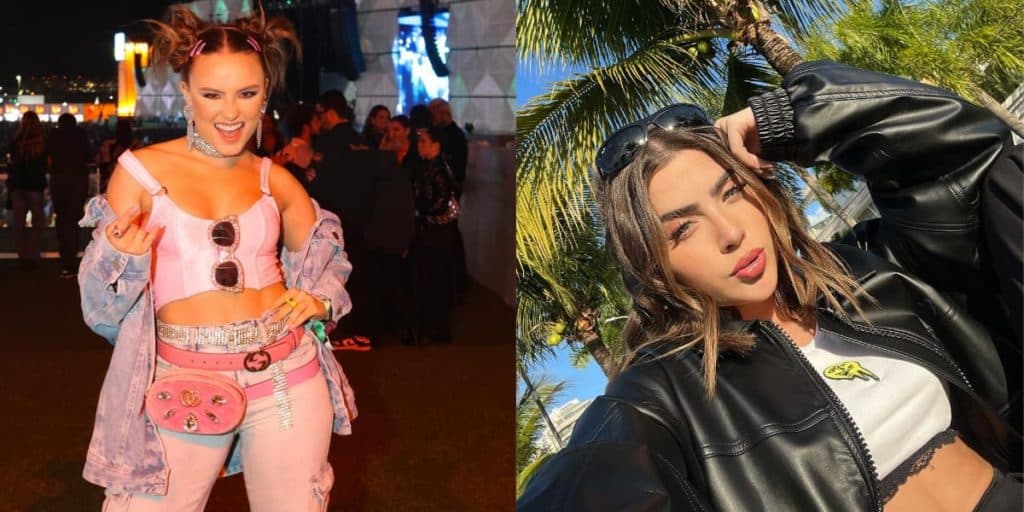 Larissa Manoela e Jade falam sobre não foto em evento