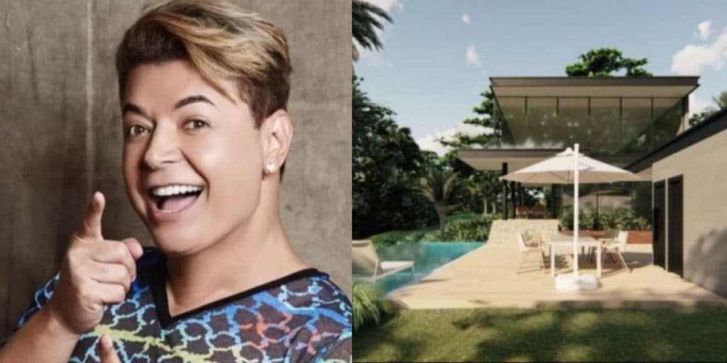 David Brazil mora em mansão cinematográfica em terreno de 700m², com dois andares e piscina luxuosa; veja fotos