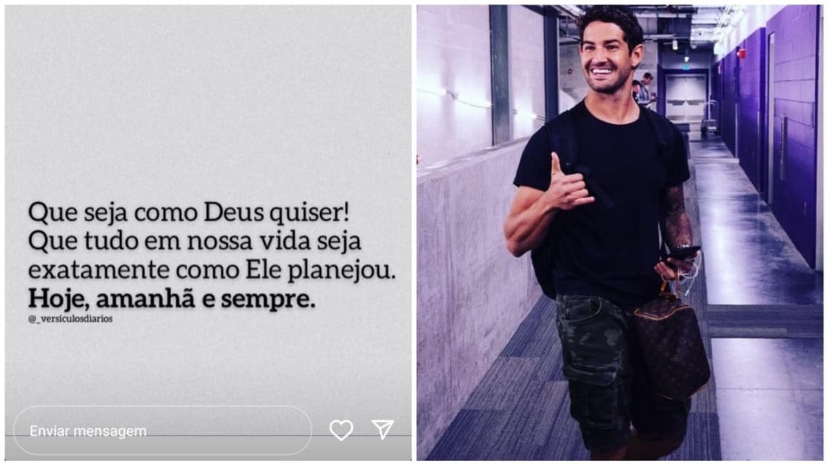 Alexandre Pato, marido de Rebeca Abravanel, publica mensagem enigmática sobre Deus nas redes sociais Alexandre Pato, marido de Rebeca Abravanel, publica mensagem enigmática sobre Deus nas redes sociais