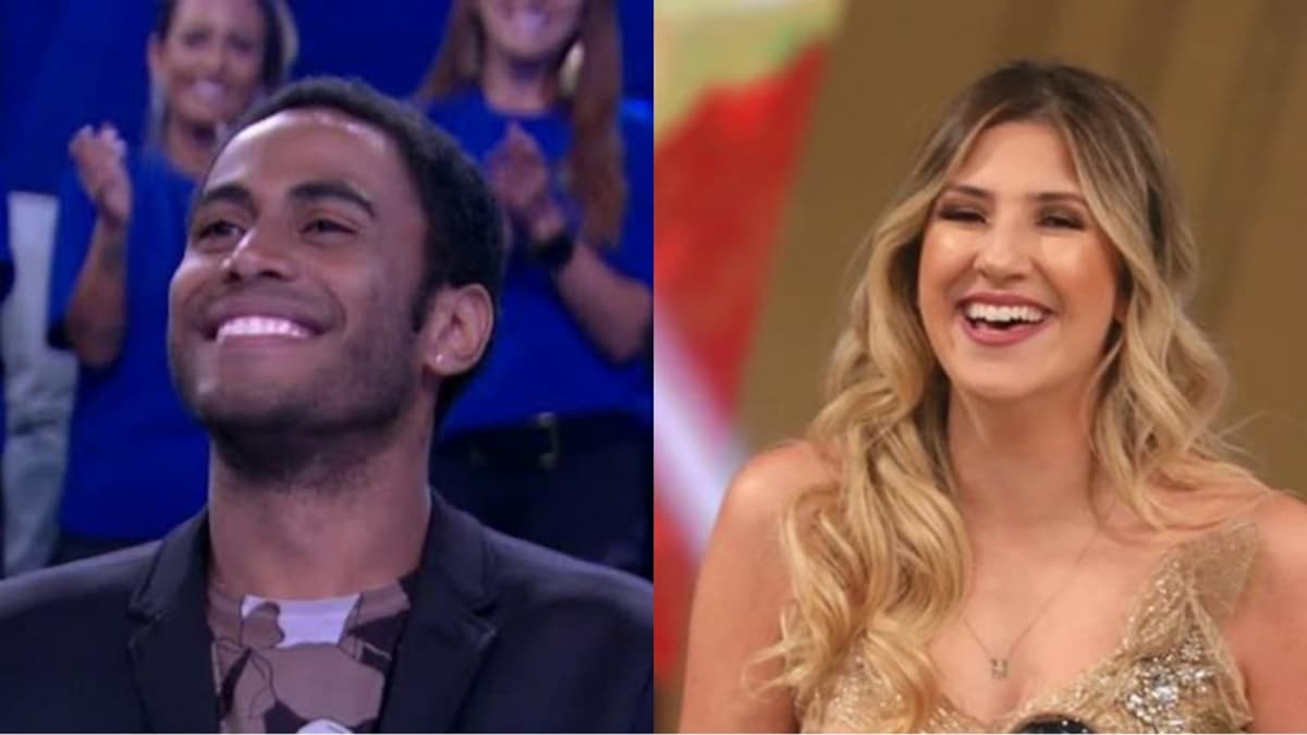 Ícaro Silva e Dani Calabresa disputam a batalha do Lip Sync no Domingão com Huck Ícaro Silva e Dani Calabresa disputam a batalha do Lip Sync no Domingão com Huck