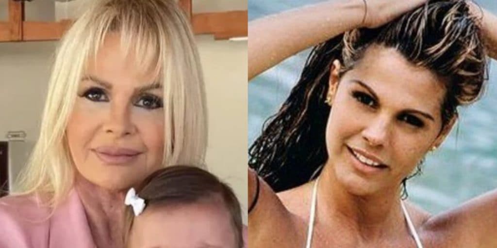 A neta de Monique Evans, filha de Bárbara, aos 5 meses, é tão linda quanto avó quando tinha 18 anos