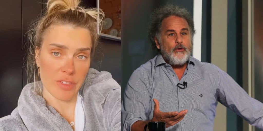Carolina Dieckmann vê o ex, Marcos Frota, se tornar avô novamente e deixa recado público