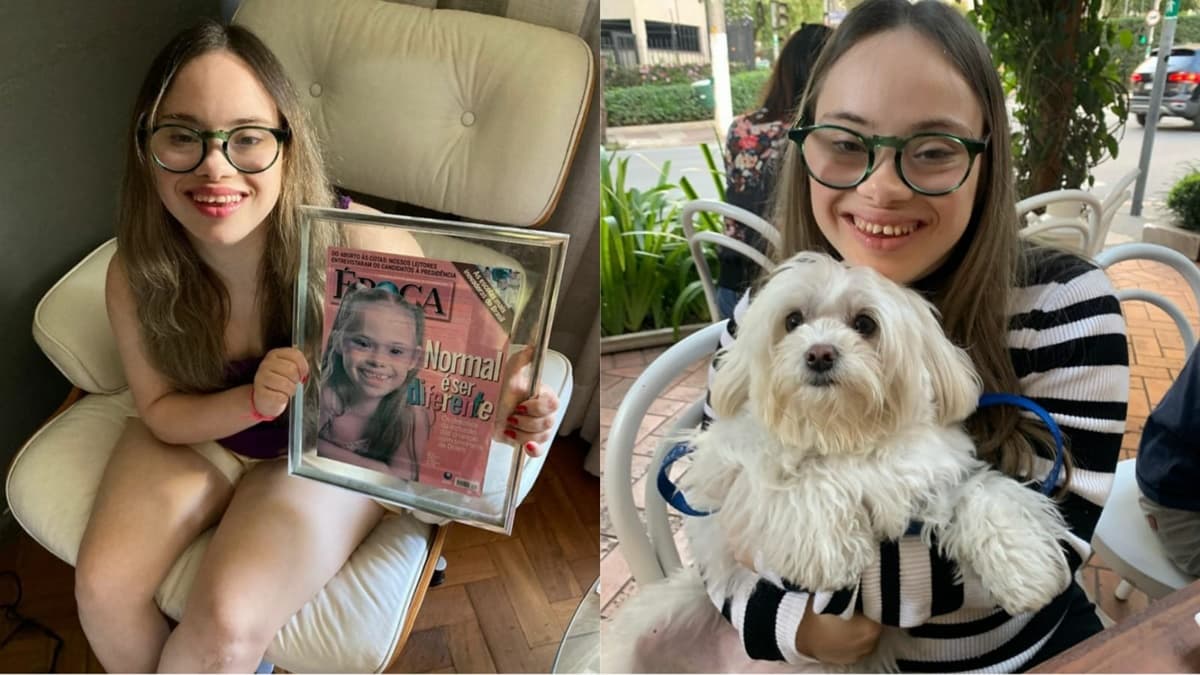 Joana Mocarzel cresceu e estácom 23 anos Joana Mocarzel cresceu e estácom 23 anos