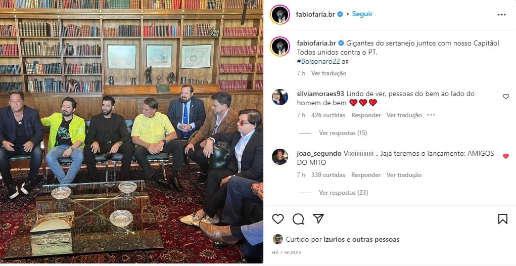 Marido de Patrícia entrega reunião entre Gusttavo, Leonardo e Zezé - Foto: Reprodução Marido de Patrícia entrega reunião entre Gusttavo, Leonardo e Zezé - Foto: Reprodução