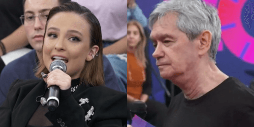 Larissa Manoela é pega de surpresa com fala de Serginho Groisman e fica sem palavras: "Que tal?"