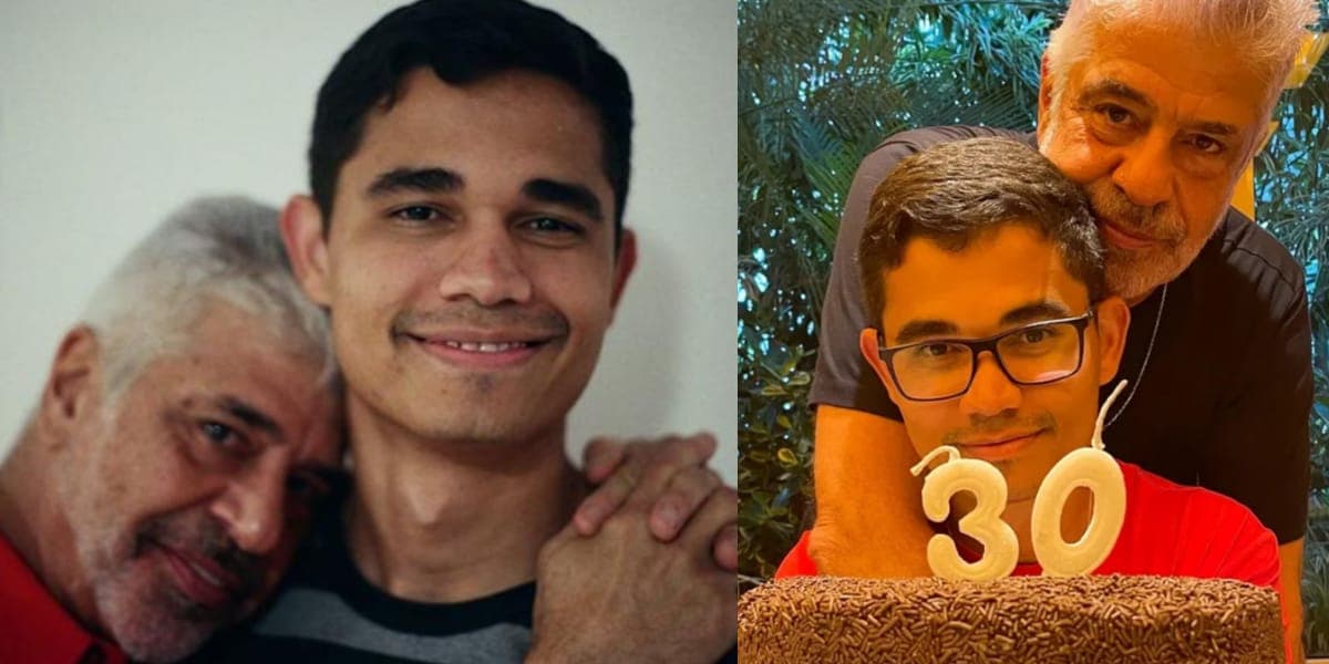 Lulu Santos fez uma festa surpresa de 30 anos ao seu marido (Reprodução: Montagem TV Foco) Lulu Santos fez uma festa surpresa de 30 anos ao seu marido (Reprodução: Montagem TV Foco)