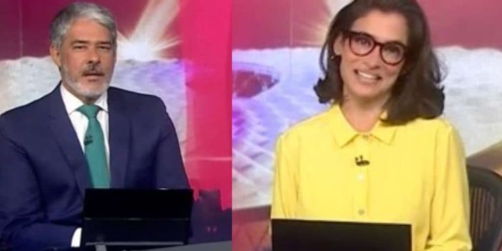 Detalhe na roupa de William Bonner e Renata Vasconcellos no JN é impactante e passou despercebido por muitos