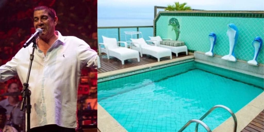 Bar, santuário e vista ao mar: a cobertura duplex de Zeca Pagodinho é a coisa mais absurda que você verá