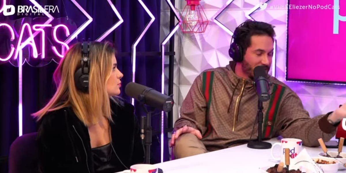 Eliezer e Viih Tube revelam que a primeira trans@ do casal não foi como o esperado (Reprodução: Youtube) Eliezer e Viih Tube revelam que a primeira trans@ do casal não foi como o esperado (Reprodução: Youtube)