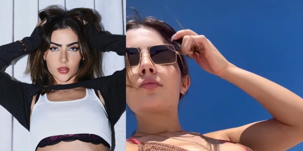 Com fio-dental no limite, Jade Picon impressiona na praia e prova que tem um dos corpos mais lindos do país