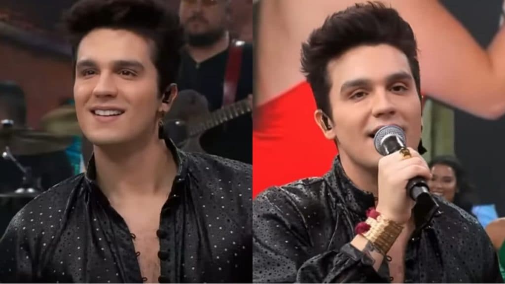 Luan Santana deixa postura recatada na Band e diz como conheceu seu grande amor: "A gente não parou mais"