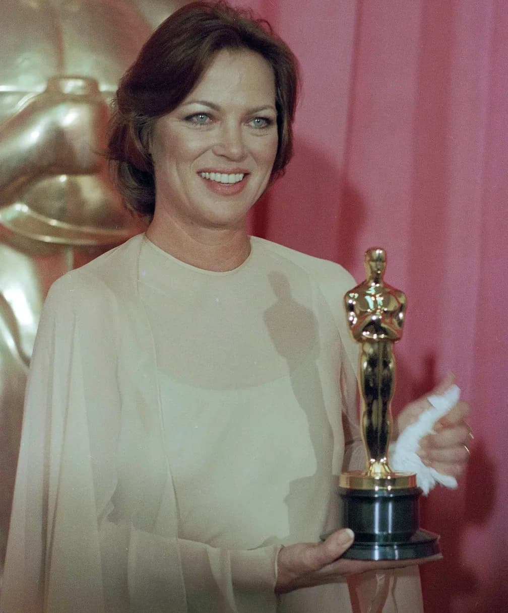 Atriz Louise Fletcher em 1976 (Foto: Reprodução) Atriz Louise Fletcher em 1976 (Foto: Reprodução)