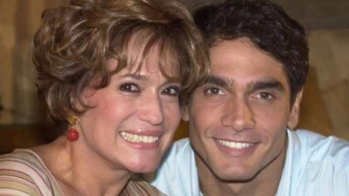 Susana Vieira e Rafael Calomeni em divulgação de Mulheres Apaixonadas (Reprodução/ Globo) Susana Vieira e Rafael Calomeni em divulgação de Mulheres Apaixonadas (Reprodução/ Globo)