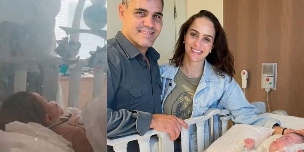 Juliano Cazarré comunica estado da filha recém-nascida depois de passar por nova cirurgia: "Necessário"