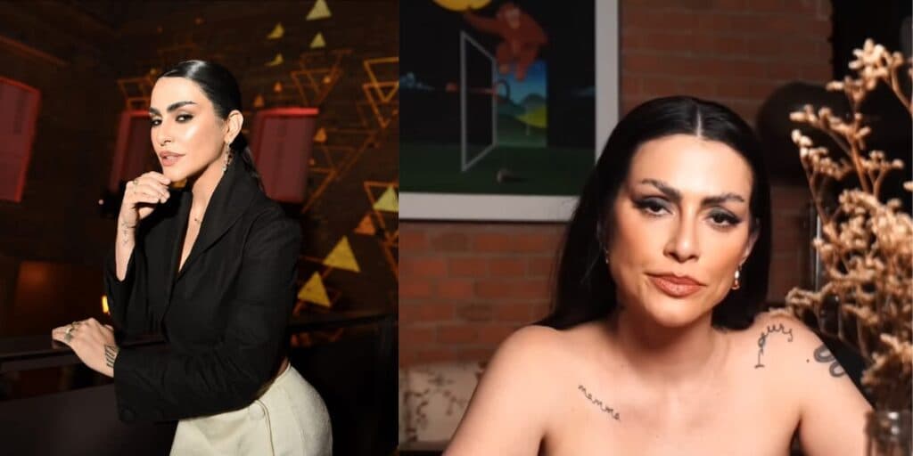 Fotos de Cleo sem sutiã aos 40 anos provam que ela é uma das mais sexys do país