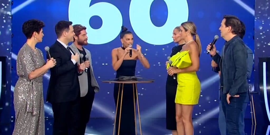 Mariana Rios se irrita com dinâmica na Família Record, dá bronca em apresentadores e pede: “Sem bater no meu rosto”