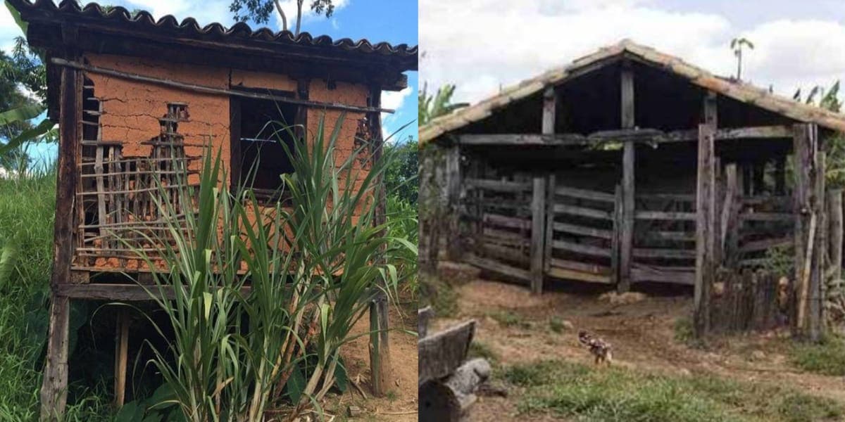 Casa onde a cantora sertaneja morou (Reprodução: Montagem TV Foco) Casa onde a cantora sertaneja morou (Reprodução: Montagem TV Foco)
