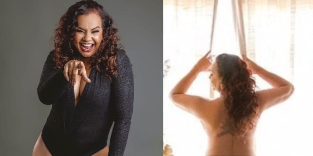 Fotos de Solange Couto de fio-dental e sem sutiã, aos 65 anos, provam que ela é a mais sexy do país